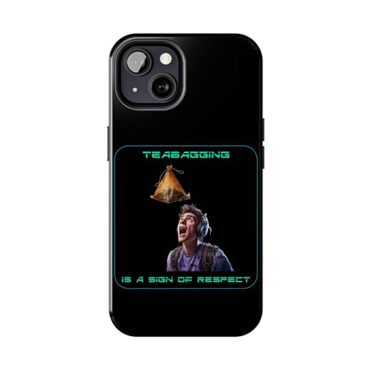 Goated Goods - All Gamers - Teabagging respect - Tough iPhone Case - iPhone 13 -