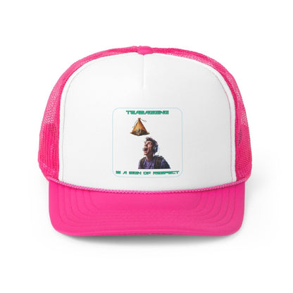 Goated Goods - All Gamers - Teabagging respect - Trucker Hat - Pink - One size