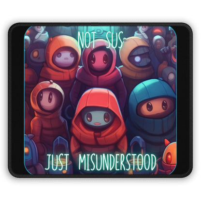 Goated Goods - Among Us - Not Sus - Mouse Pad - Rectangle - 9" × 7"