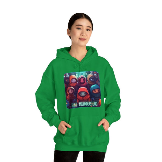 Goated Goods - Among Us - Not Sus - Unisex Hoodie - Irish Green - S