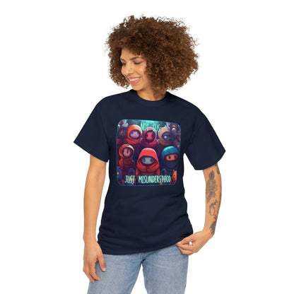 Goated Goods - Among Us - Not Sus - Unisex T-shirt - Navy - S