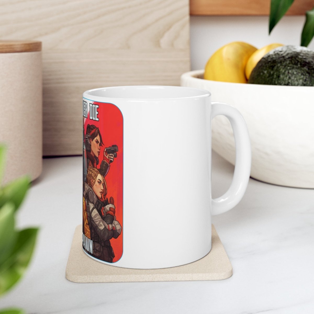 Goated Goods - Apex Legends - Legends Never Die - Coffee Mug - 11oz -