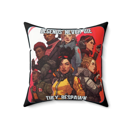 Goated Goods - Apex Legends - Legends Never Die - Square Pillow - 18" × 18" -