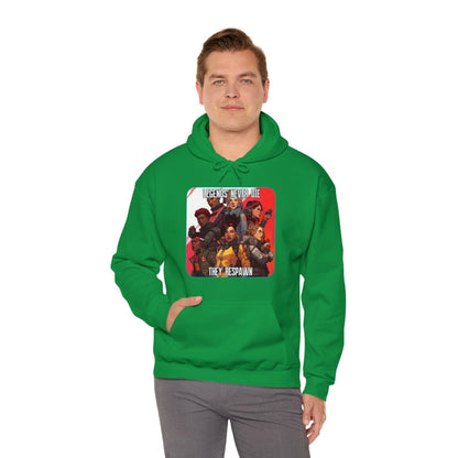 Goated Goods - Apex Legends - Legends Never Die - Unisex Hoodie - Irish Green - 5XL