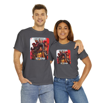 Goated Goods - Apex Legends - Legends Never Die - Unisex T-shirt - Charcoal - 2XL