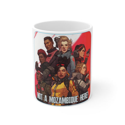 Goated Goods - Apex Legends - Not a Mozambique Here! - Coffee Mug - 11oz -