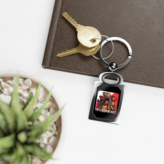 Goated Goods - Apex Legends - Not a Mozambique Here! - Silver Keychain - One size - Glossy