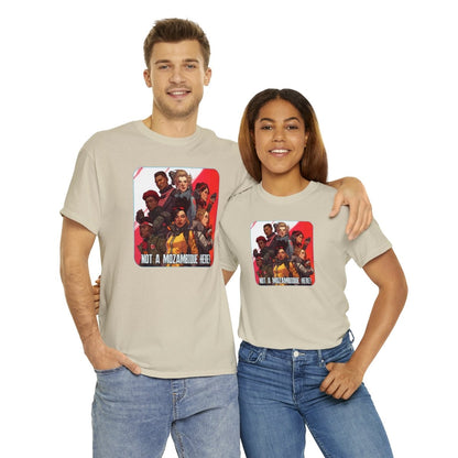 Goated Goods - Apex Legends - Not a Mozambique Here! - Unisex T-shirt - Sand - L