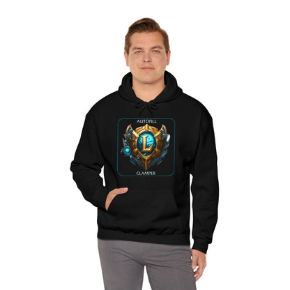 Goated Goods - Autofill Clamper - League of Legends Hoodie - Black - S