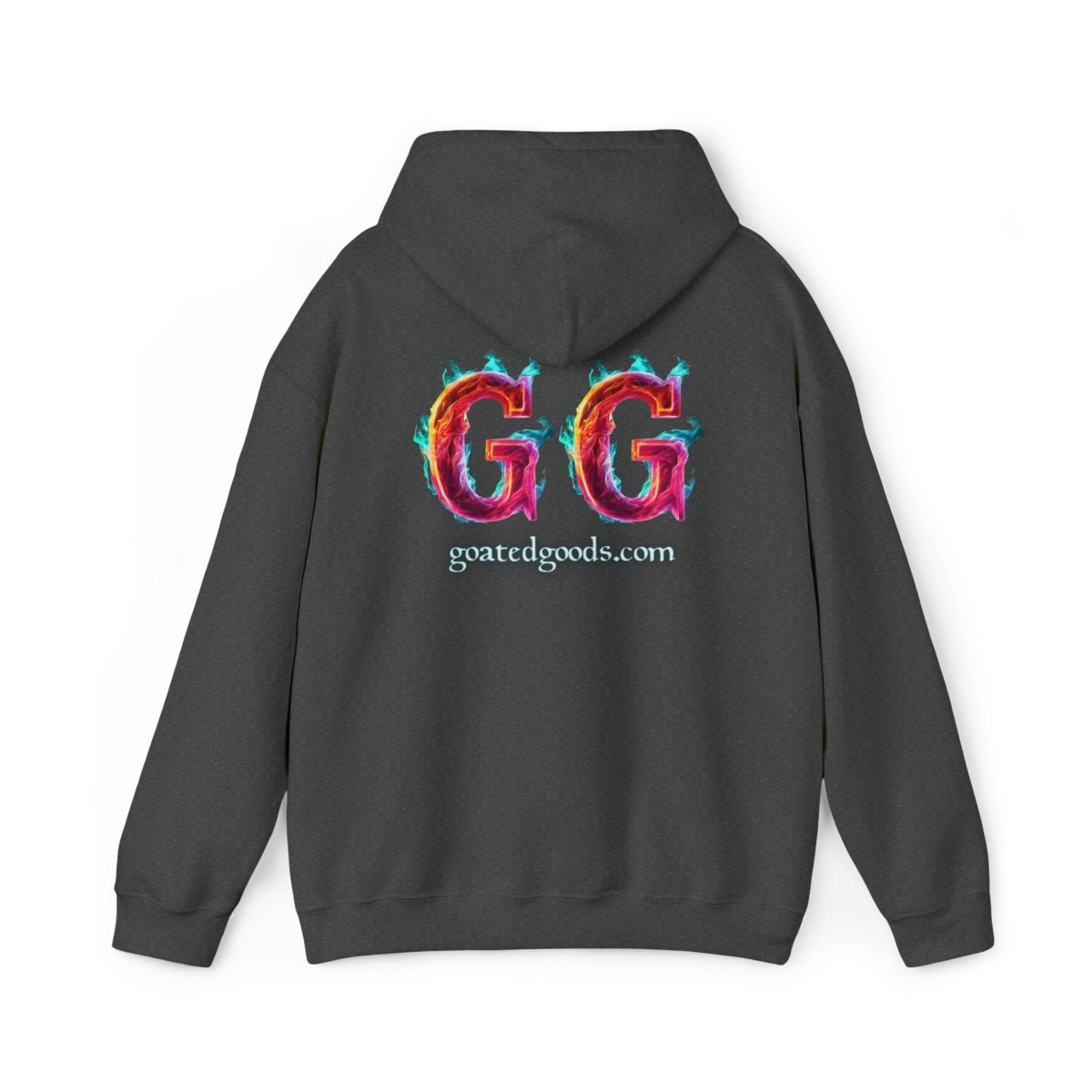 Goated Goods - Autofill Clamper - League of Legends Hoodie - Dark Heather - S