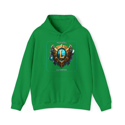 Goated Goods - Autofill Clamper - League of Legends Hoodie - Irish Green - S