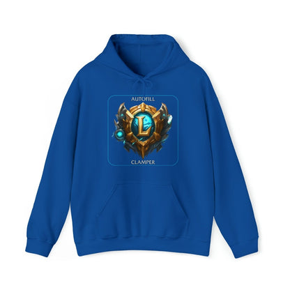 Goated Goods - Autofill Clamper - League of Legends Hoodie - Royal - S