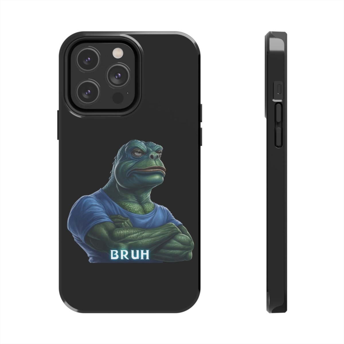 Goated Goods - Bruh Pepe - Tough iPhone Case - iPhone 14 Pro Max -