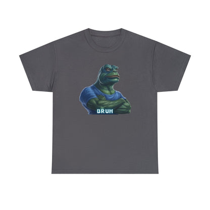 Goated Goods - Bruh Pepe - Unisex T-shirt - Charcoal - S