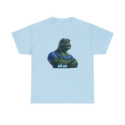 Goated Goods - Bruh Pepe - Unisex T-shirt - Light Blue - S