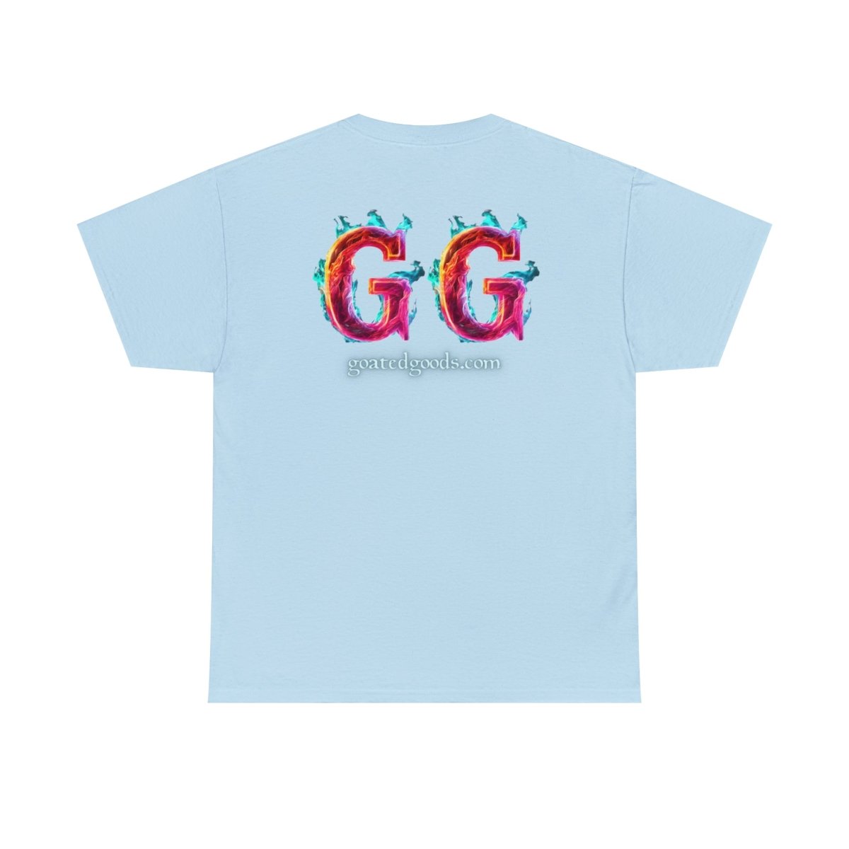 Goated Goods - Bruh Pepe - Unisex T-shirt - Light Blue - S