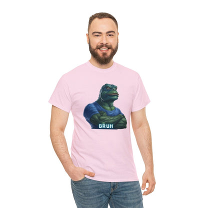 Goated Goods - Bruh Pepe - Unisex T-shirt - Light Pink - S