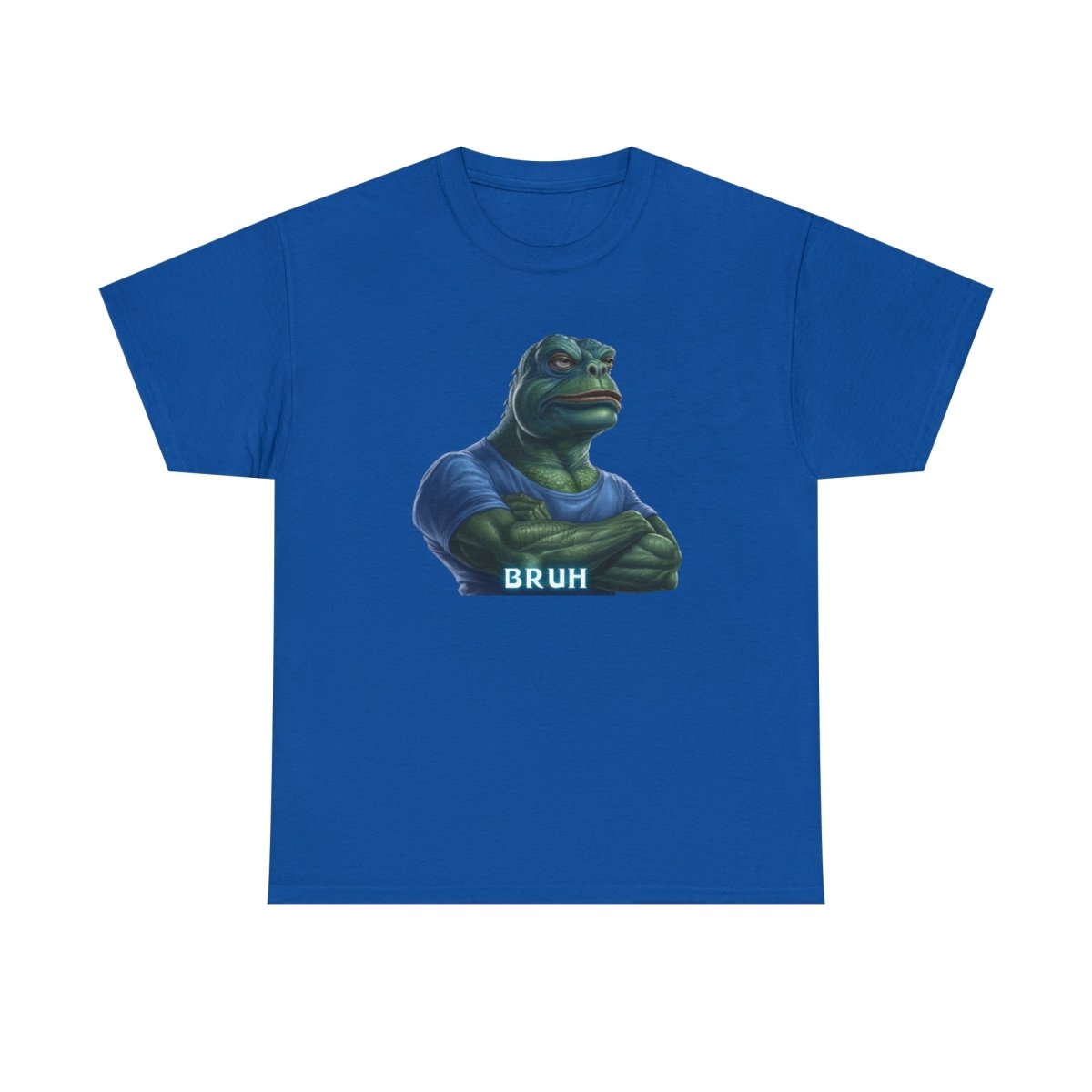 Goated Goods - Bruh Pepe - Unisex T-shirt - Royal - S