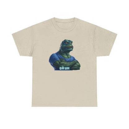 Goated Goods - Bruh Pepe - Unisex T-shirt - Sand - S