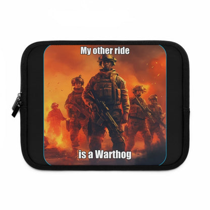 Goated Goods - Call of Duty - My other ride is a Warthog - Laptop Sleeve - Black - 10"