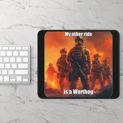 Goated Goods - Call of Duty - My other ride is a Warthog - Mouse Pad - Rectangle - 9" × 7"