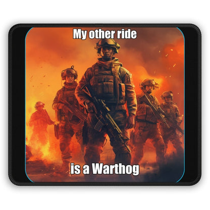 Goated Goods - Call of Duty - My other ride is a Warthog - Mouse Pad - Rectangle - 9" × 7"