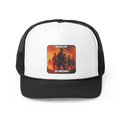 Goated Goods - Call of Duty - My other ride is a Warthog - Trucker Hat - Black - One size