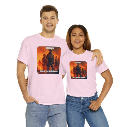 Goated Goods - Call of Duty - Respawns are life's second chances - Unisex T-shirt - Light Pink - S