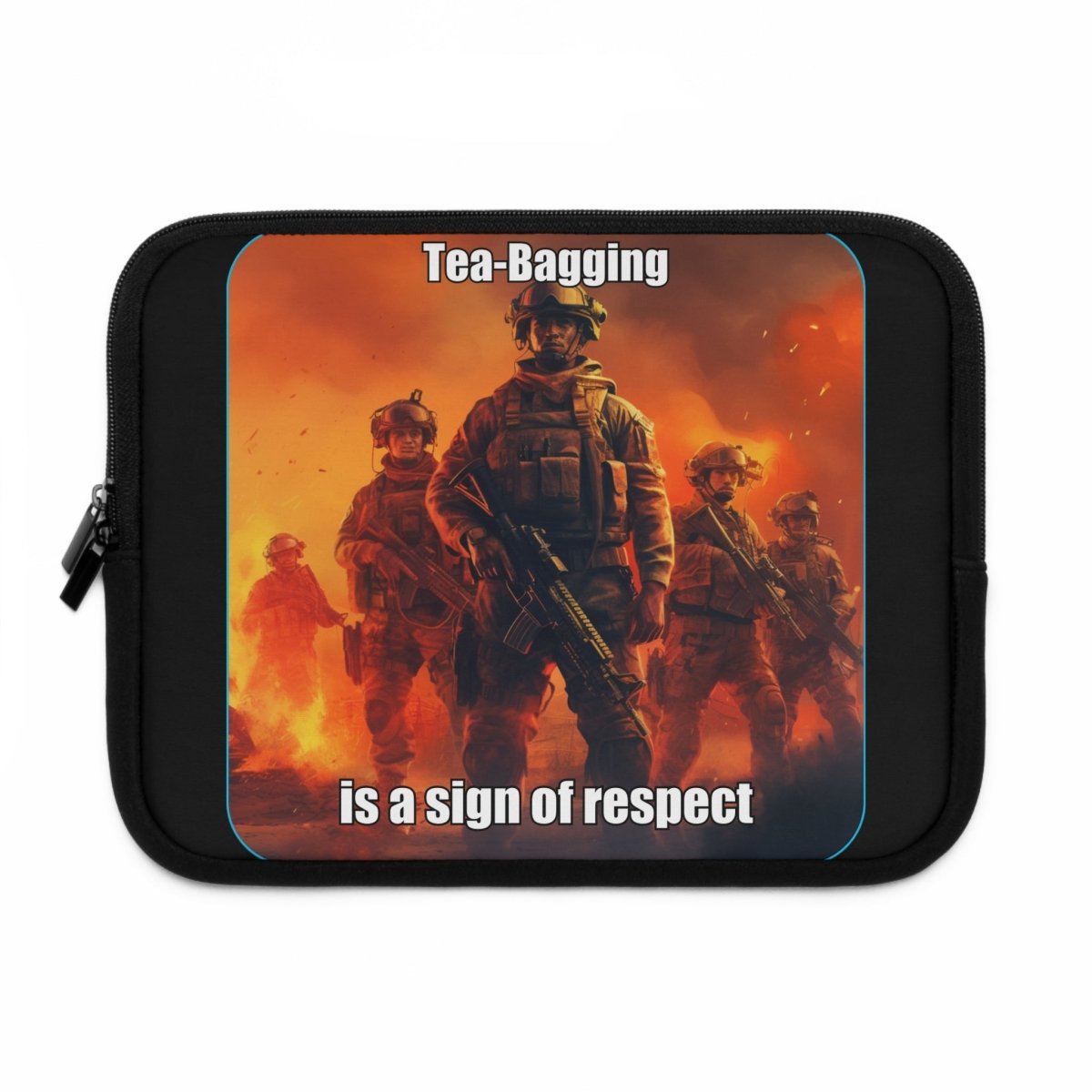 Goated Goods - Call of Duty - Tea-Bagging is a sign of respect - Laptop Sleeve - Black - 10"