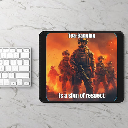 Goated Goods - Call of Duty - Tea-Bagging is a sign of respect - Mouse Pad - Rectangle - 9" × 7"