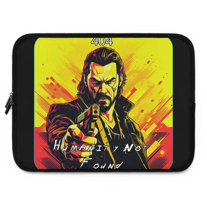 Goated Goods - Cyberpunk 2077 - 404 Humanity Not Found - Laptop Sleeve - Black - 15"