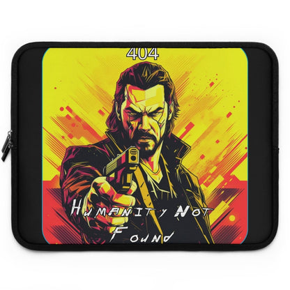 Goated Goods - Cyberpunk 2077 - 404 Humanity Not Found - Laptop Sleeve - Black - 17"