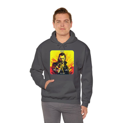 Goated Goods - Cyberpunk 2077 - 404 Humanity Not Found - Unisex Hoodie - Charcoal - S