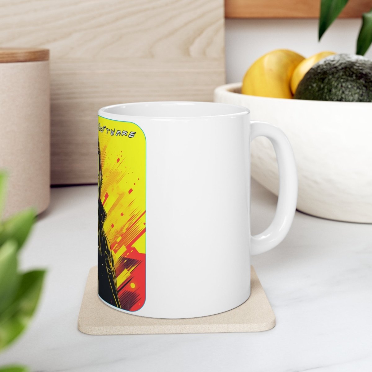 Goated Goods - Cyberpunk 2077 - Cyberware Software - Coffee Mug - 11oz -