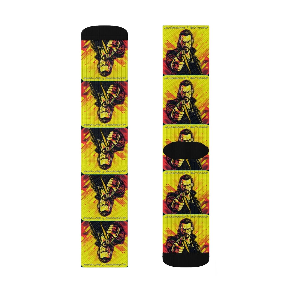 Goated Goods - Cyberpunk 2077 - Cyberware Software - Socks - L -