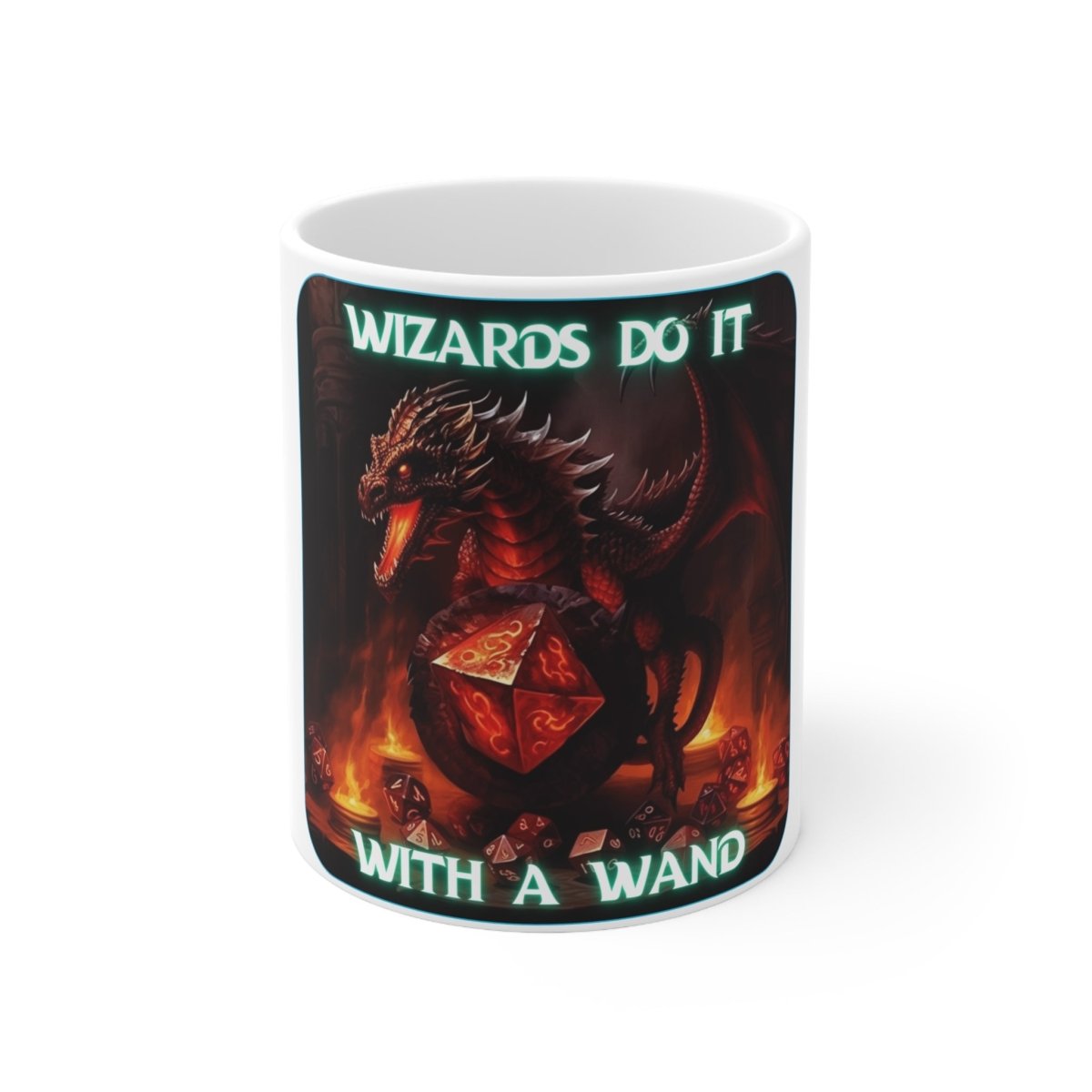 Goated Goods - D&D - Wizards Do It with a Wand - Coffee Mug - 11oz -