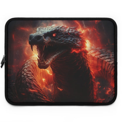 Goated Goods - Dragon Serpent - Laptop Sleeve - Black - 17"