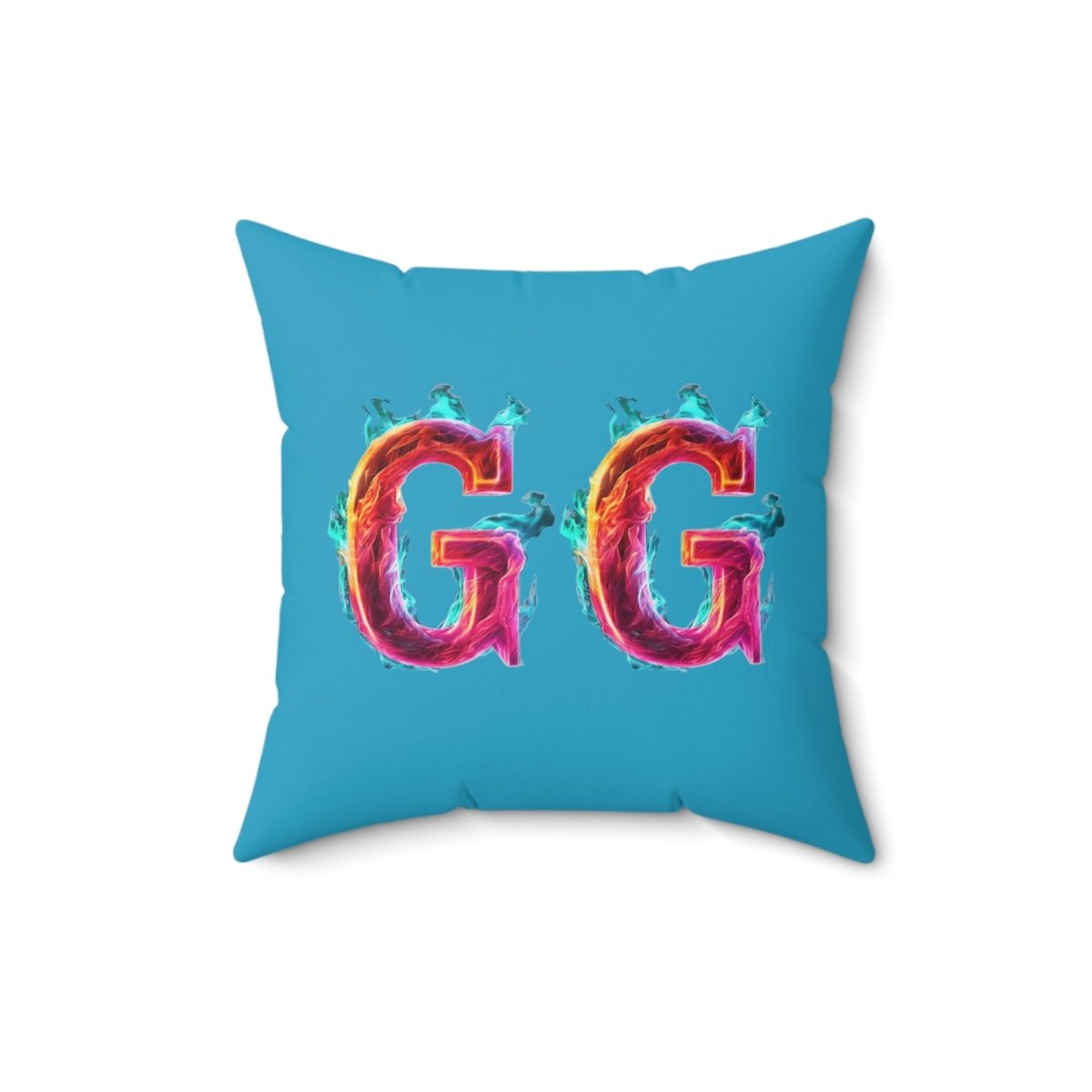 Goated Goods - Fall Guys - Gravity Never heard of her - Square Pillow - 18" × 18" -