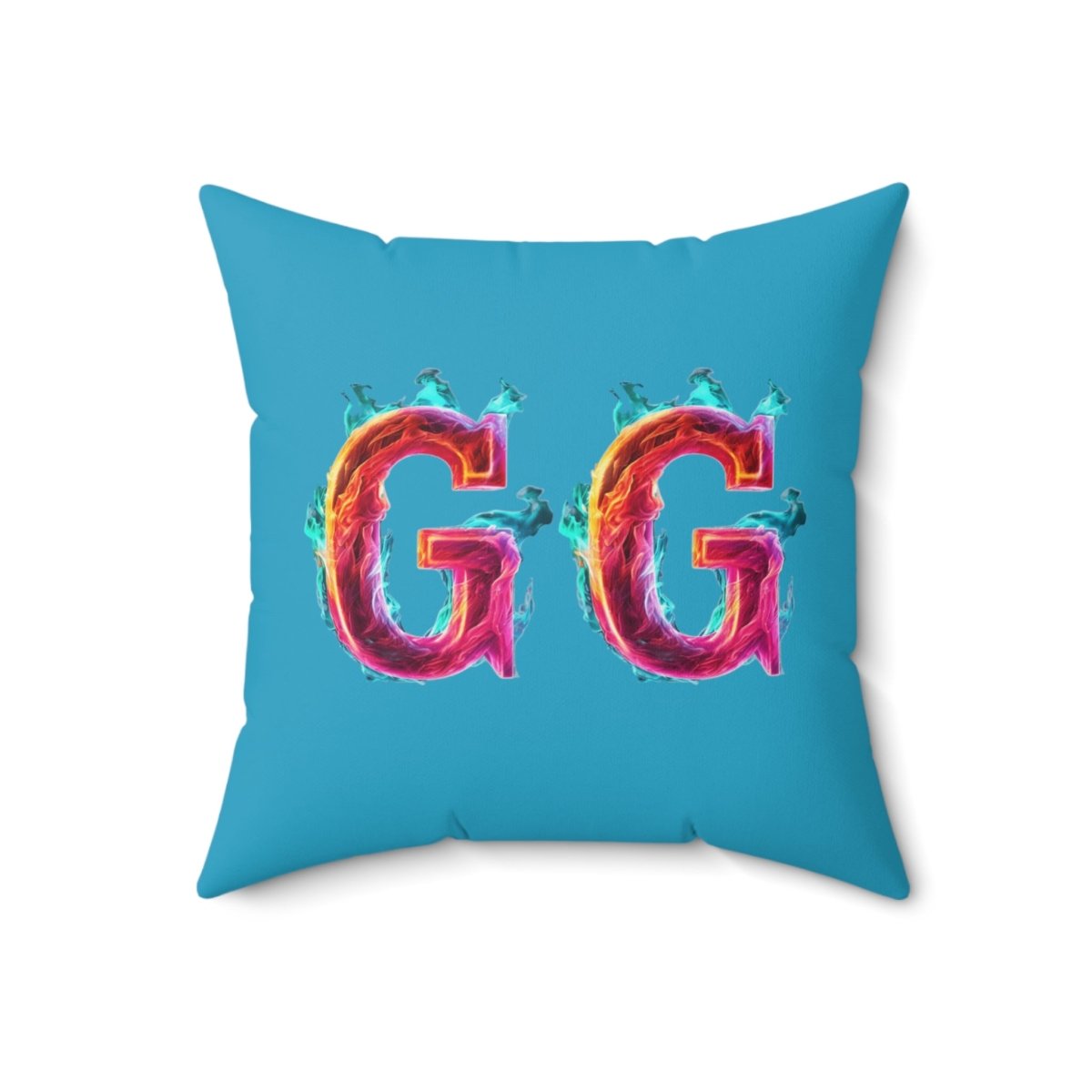 Goated Goods - Fall Guys - Gravity Never heard of her - Square Pillow - 18" × 18" -