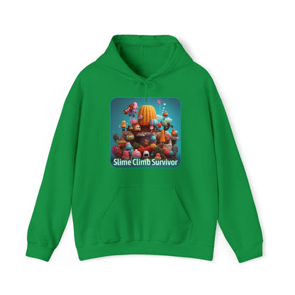 Goated Goods - Fall Guys - Slime Climb Survivor - Unisex Hoodie - Irish Green - S