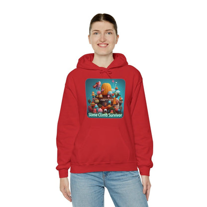 Goated Goods - Fall Guys - Slime Climb Survivor - Unisex Hoodie - Red - S