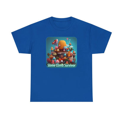 Goated Goods - Fall Guys - Slime Climb Survivor - Unisex T-shirt - Royal - S