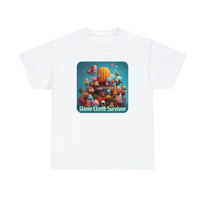 Goated Goods - Fall Guys - Slime Climb Survivor - Unisex T-shirt - White - S