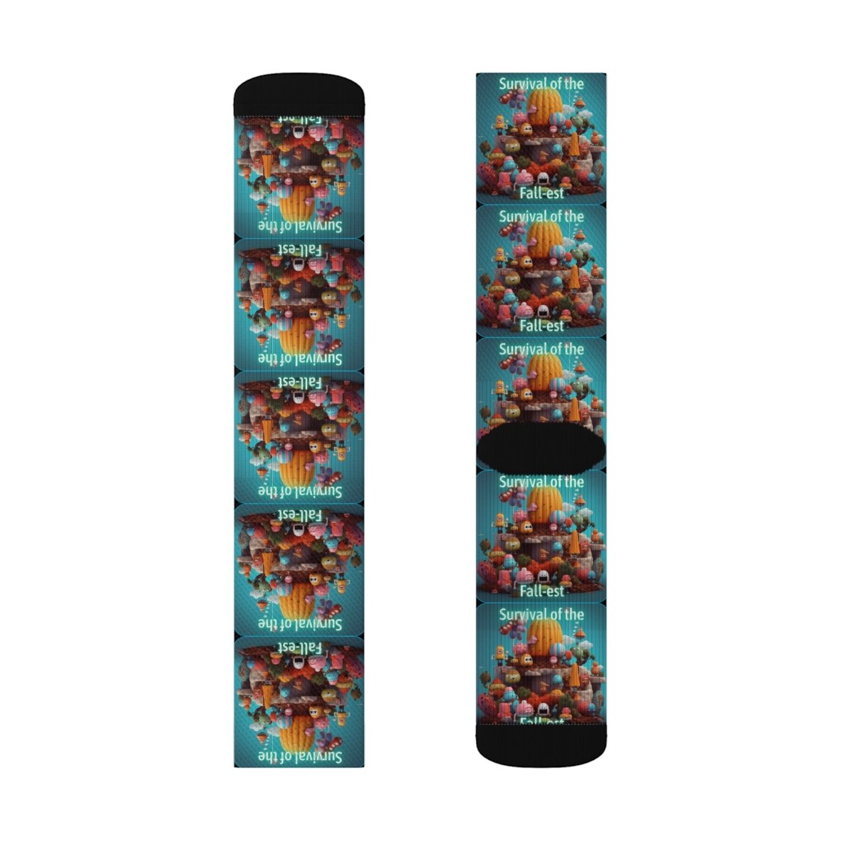 Goated Goods - Fall Guys - Survival of the Fall-est - Socks - M -