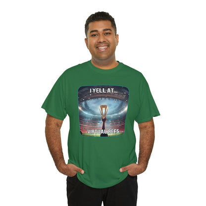 Goated Goods - FIFA - I Yell at Virtual Refs - Unisex T-shirt - Turf Green - S