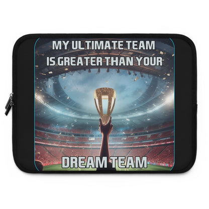 Goated Goods - FIFA - My Ultimate Team Your Dream Team - Laptop Sleeve - Black - 15"