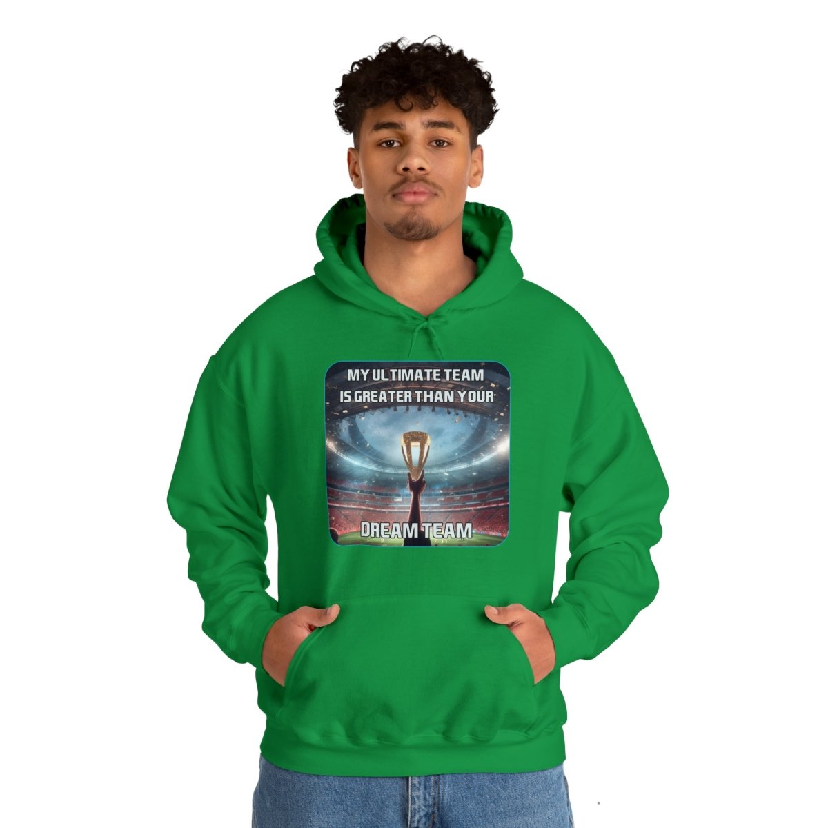 Goated Goods - FIFA - My Ultimate Team Your Dream Team - Unisex Hoodie - Irish Green - S