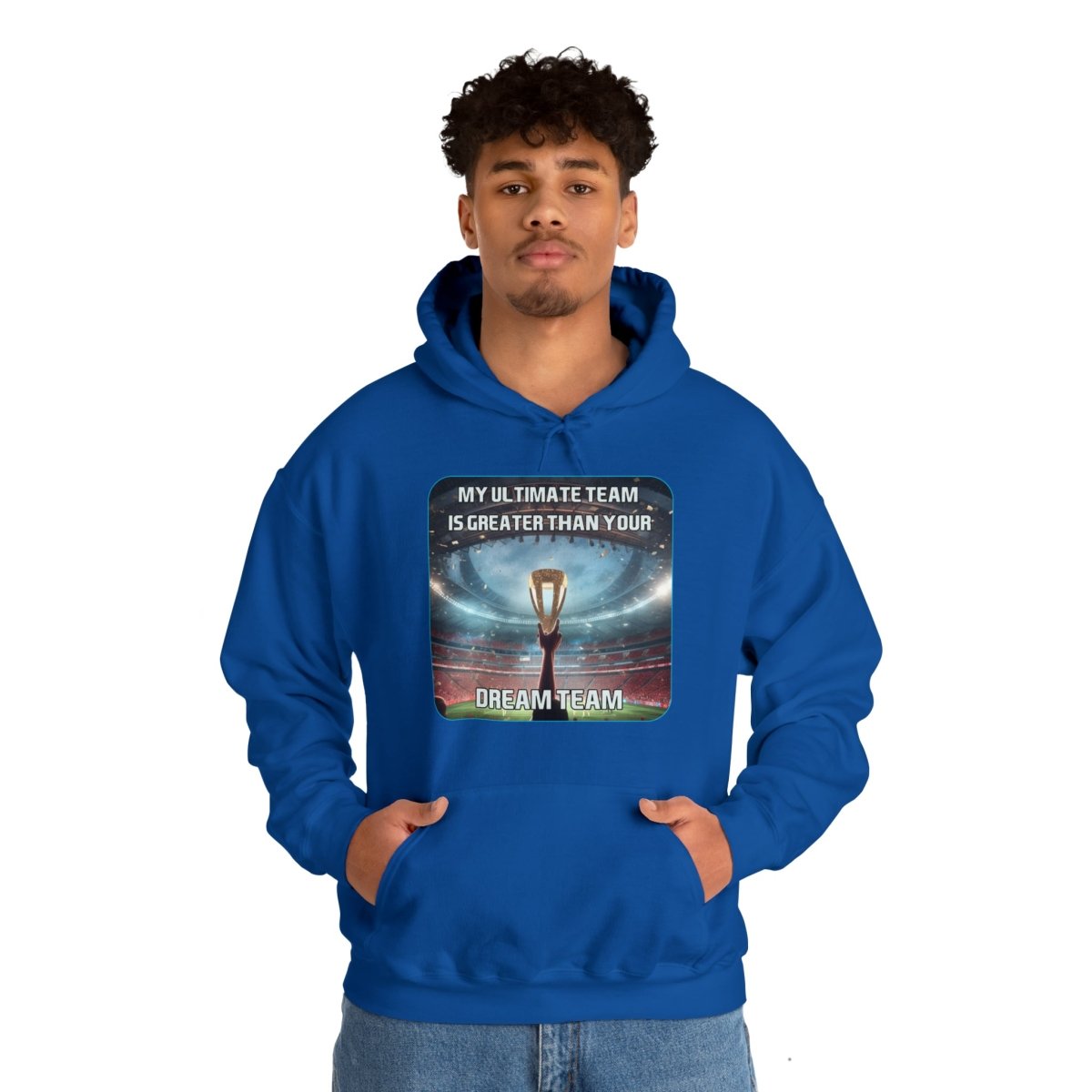 Goated Goods - FIFA - My Ultimate Team Your Dream Team - Unisex Hoodie - Royal - S