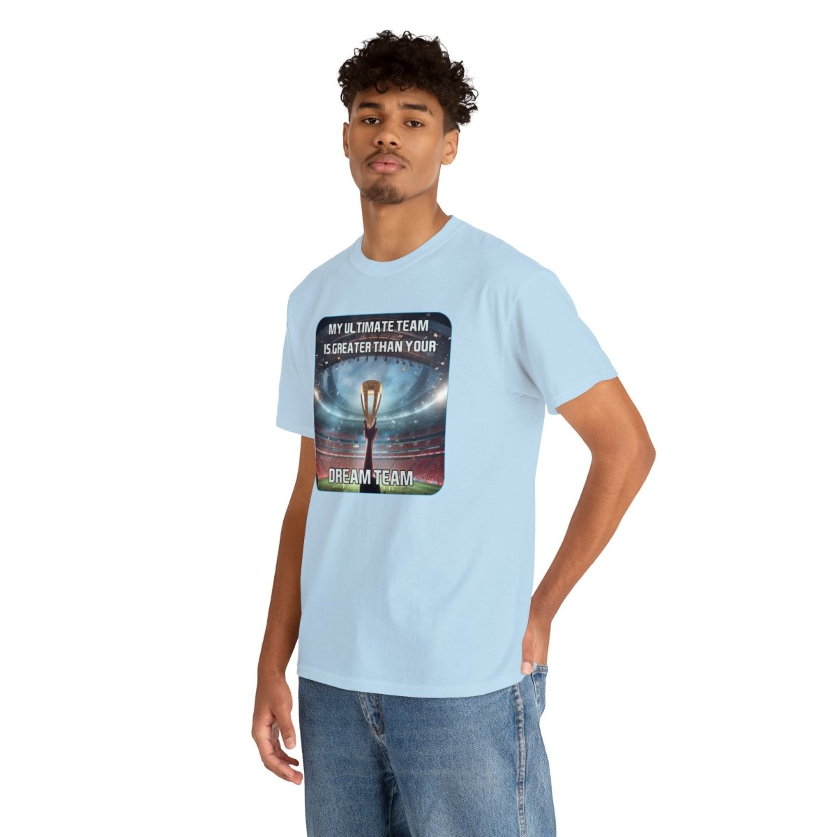 Goated Goods - FIFA - My Ultimate Team Your Dream Team - Unisex T-shirt - Light Blue - S