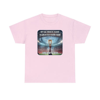 Goated Goods - FIFA - My Ultimate Team Your Dream Team - Unisex T-shirt - Light Pink - S